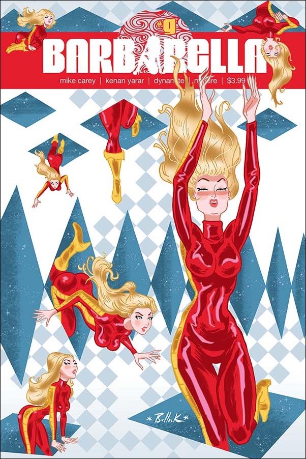 Barbarella (2017) issue 9 Dave Bullock Cover