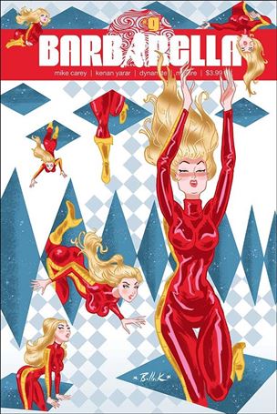 Barbarella (2017) issue 9 Dave Bullock Cover