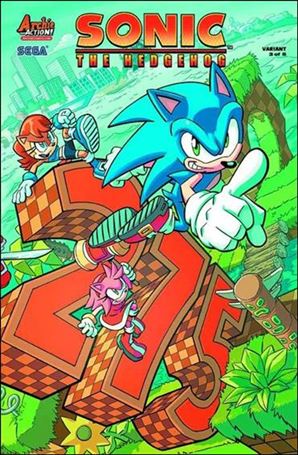 Sonic the Hedgehog (1993) issue 275-D Tracy Yardley Wraparound Cover