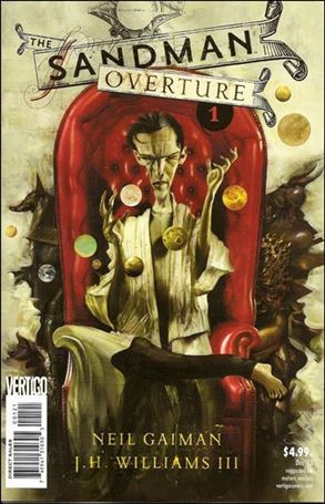 Sandman: Overture issue 1-B Dave McKean Cover