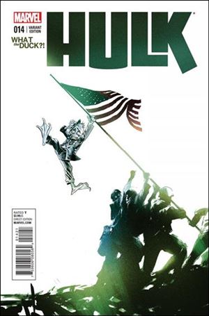 Hulk (2014) issue 14-B What the Duck?! Cover
