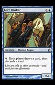 Magic the Gathering: Ravnica (Base Set)  card 57 Lore Broker