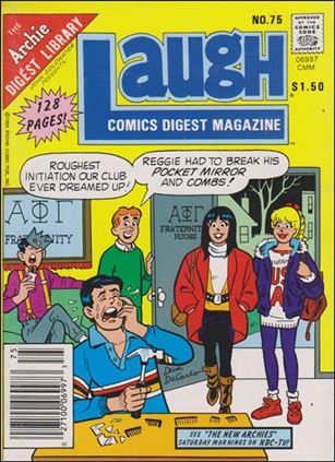 Laugh Digest Magazine issue 75-B Canadian Price Cover
