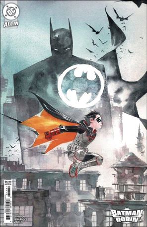 Batman and Robin (2023) issue 17-C Dustin Nguyen Cardstock Cover