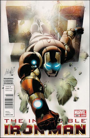 Invincible Iron Man (2008) issue 500-G Newsstand Edition / Price Variant