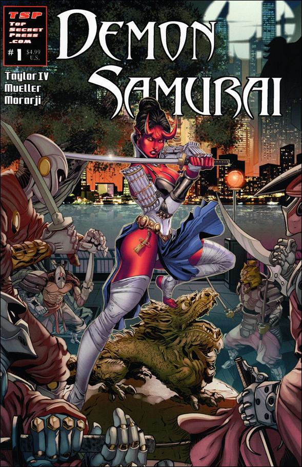 Demon Samurai issue 1 Carlos Paul Cover
