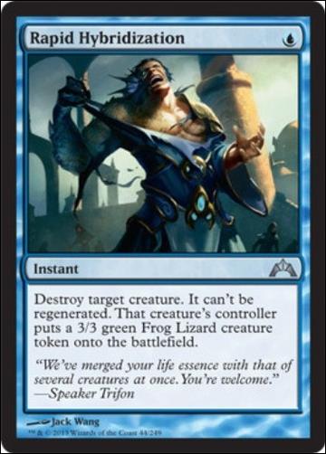 Magic the Gathering: Gatecrash (Base Set) card 44 Rapid Hybridization