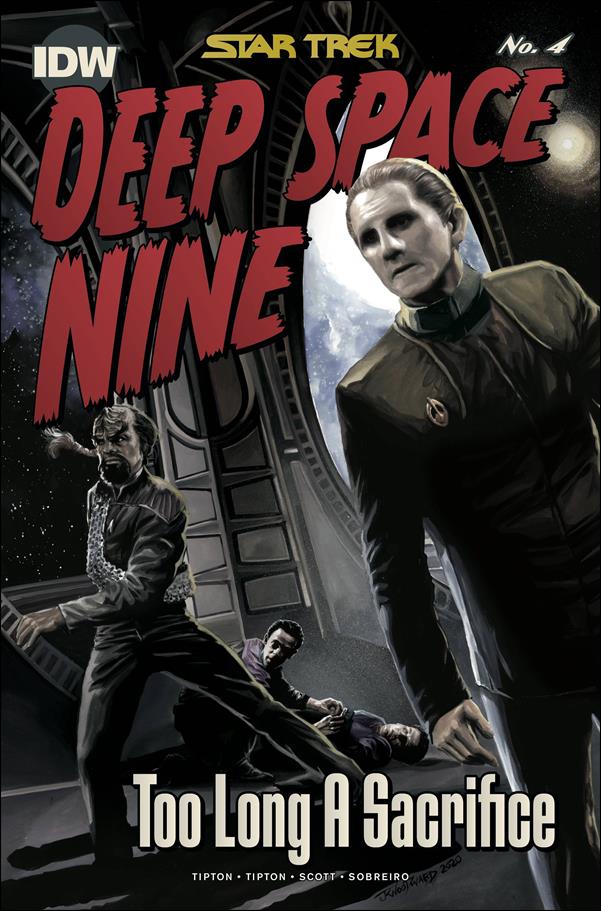 Star Trek: Deep Space Nine - Too Long a Sacrifice issue 4-C J.K. Woodward 1:10 Cover