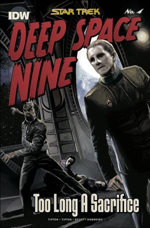 Star Trek: Deep Space Nine - Too Long a Sacrifice issue 4-C J.K. Woodward 1:10 Cover