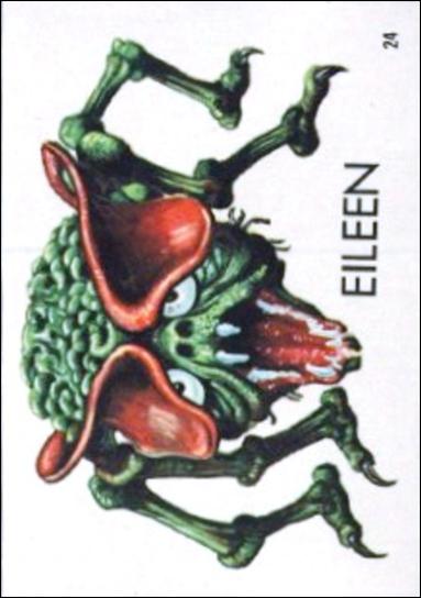 Ugly Stickers (1965) (Base Set) card 24-B Eileen