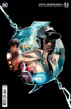 Static: Season One issue 3-B Nikolas Draper-Ivey Cardstock Cover