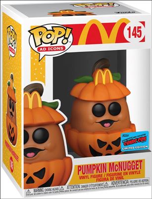POP! Ad Icons figure 145 Pumpkin McNugget NYCC Excluisve
