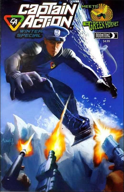 Captain Action Winter Special issue 1-B Mark Wheatley Cover