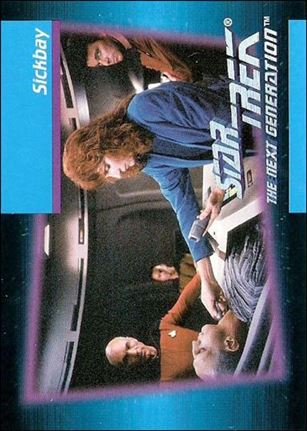 Star Trek: The Next Generation - Inaugural Edition (Base Set) card 53 Sickbay 