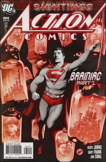 Action Comics (1938) issue 866-B Red Cover (2nd Printing)