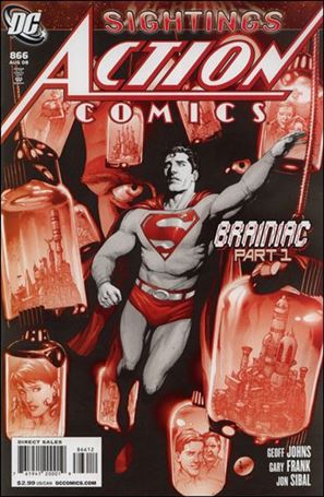 Action Comics (1938) issue 866-B Red Cover (2nd Printing)