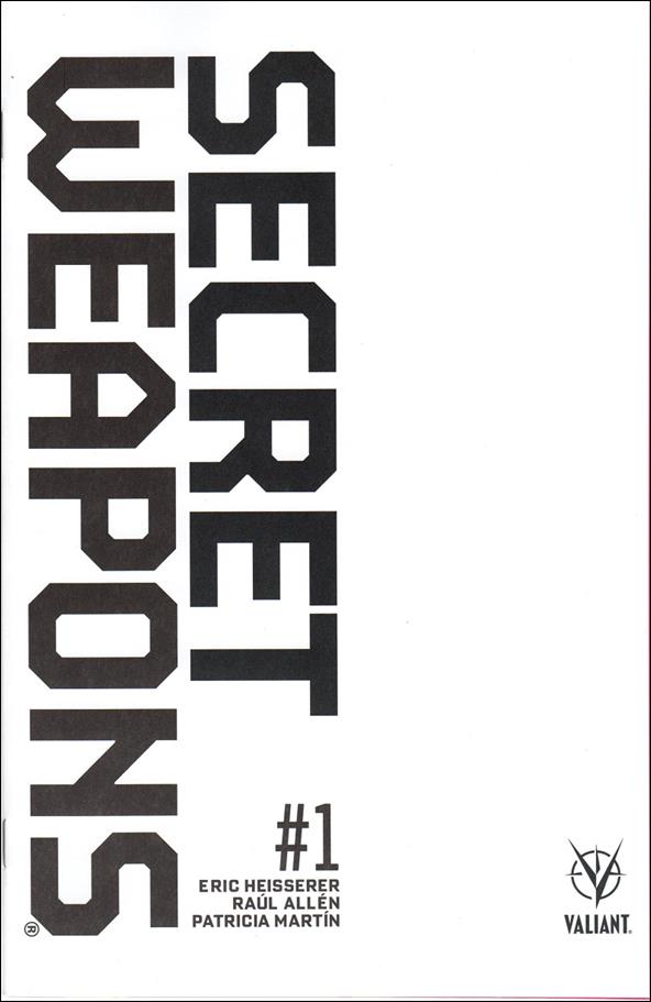 Secret Weapons (2017) issue 1-D Blank Cover