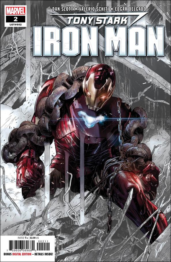Tony Stark: Iron Man issue 2-C Alexander Lozano Cover (2nd Printing)