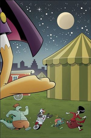 Justice Ducks issue 3-E Roger Langridge 1:10 Virgin Cover