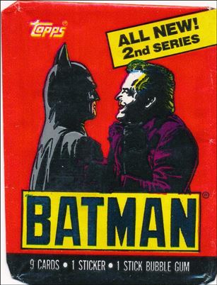 Batman: Series 2 card 2-B Sealed Pack - Batman & Joker
