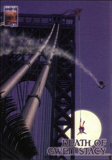Marvel Premium QFX (Base Set) card 67 Death of Gwen Stacy