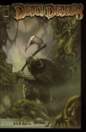 Frank Frazetta's Death Dealer (2007) issue 4-B Nat Jones Wraparound Cover