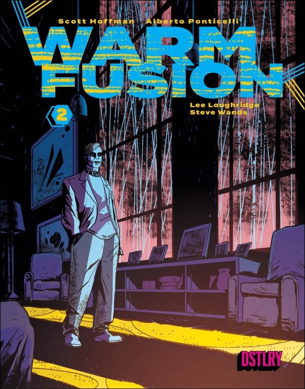 Warm Fusion issue 2-B Alberto Ponticelli Blue Logo Cover