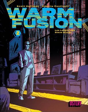 Warm Fusion issue 2-B Alberto Ponticelli Blue Logo Cover