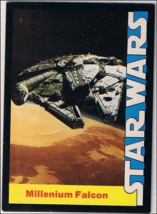 Star Wars Wonderbread Set (Promo) card Thirteen Millenium Falcon [sic]