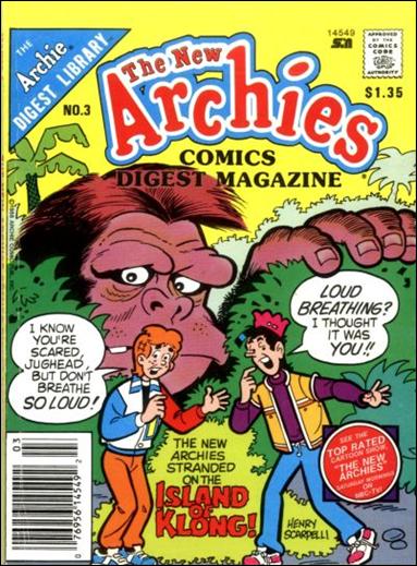 New Archies Comics Digest Magazine issue 3 Digest Sized