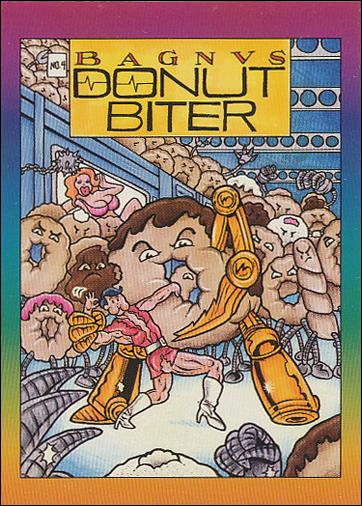Defective Comics (Base Set) card 44 Bagnus: Donut Biter #4