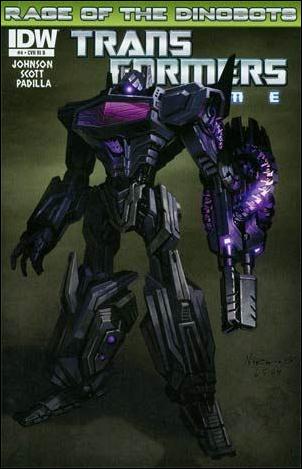 Transformers Prime: Rage of the Dinobots issue 4-C Norwood Cole 1:25 Concept Art Cover