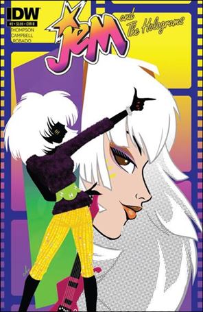 Jem and the Holograms issue 2-B Amy Mebberson B Cover