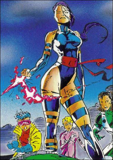 X-Men (Base Set) card 43 Psylocke