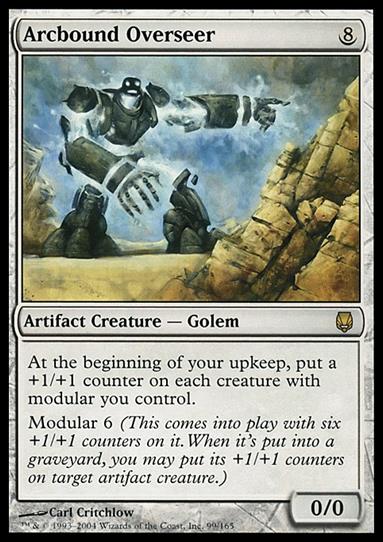 Magic the Gathering: Darksteel (Base Set) card 99 Arcbound Overseer