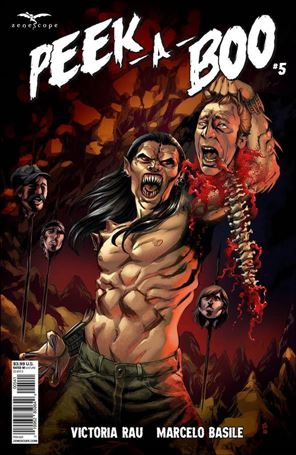 Peek-A-Boo issue 5-D Allan Otero Cover