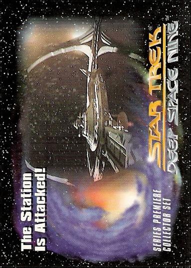 Star Trek: Deep Space Nine Series Premiere (Base Set) card 41 The Station is Attacked!