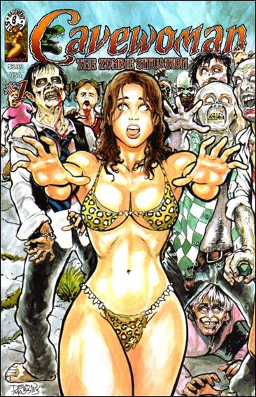 Cavewoman: The Zombie Situation issue 1 Devon Massey Standard Cover