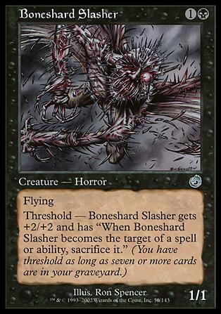 Magic the Gathering: Torment (Base Set) card 50 Boneshard Slasher