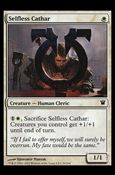 Magic the Gathering: Innistrad (Base Set) card 30 Selfless Cathar