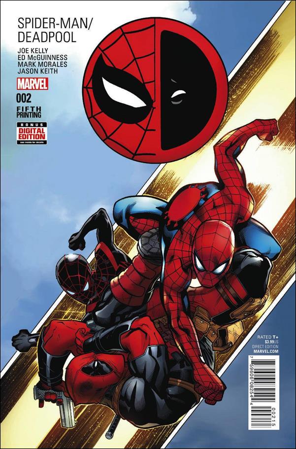Spider-Man/Deadpool issue 2-G Ed McGuinness Cover (5th Printing)