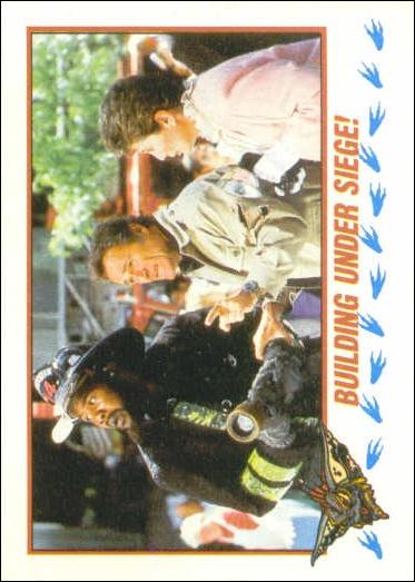 Gremlins 2: The New Batch (Base Set) card 66 Building Under Siege!