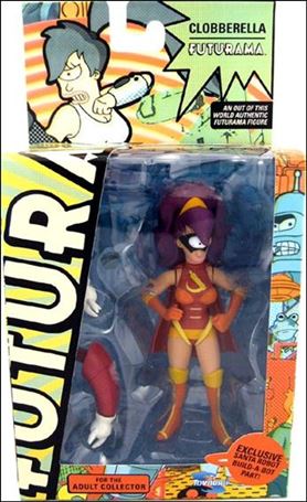 Futurama (Santa Robot Build-a-Bot Series) figure 6 Cloberella