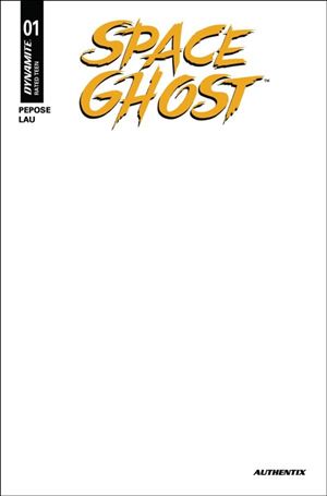 Space Ghost (2025) issue 1-J Blank Authentix Sketch Cover