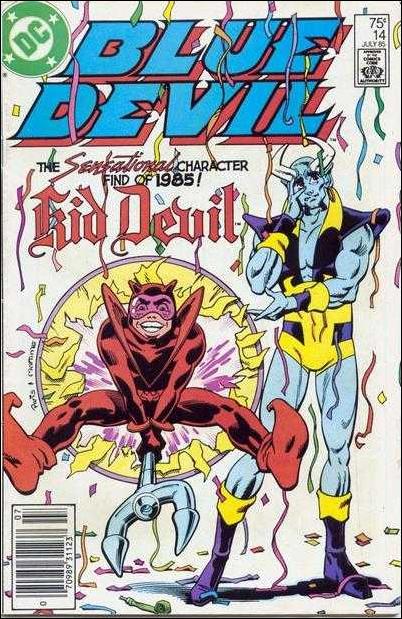 Blue Devil issue 14-B Newsstand Cover