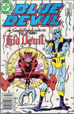 Blue Devil issue 14-B Newsstand Cover
