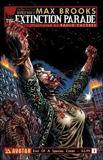Extinction Parade issue 2-C End of a Species Cover