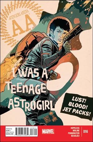 Avengers Arena issue 16 Francesco Francavilla Cover