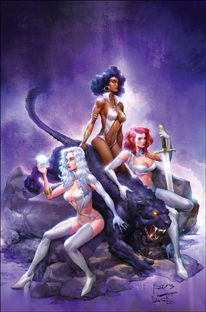 Sacred Six issue 9-K Raymund Bermudez 1:20 Virgin Cover