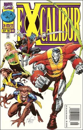 Excalibur (1988) issue 101-B Newsstand Edition / Price Variant